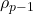 \displaystyle {\rho _{p - 1}}