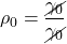 \displaystyle {\rho _0} = \frac{{\cancel{{{\gamma _0}}}}}{{\cancel{{{\gamma _0}}}}}