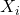 \displaystyle {X_i}